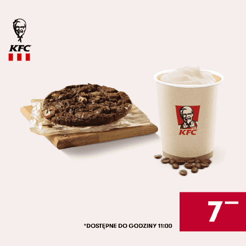 Kupon KFC - Kawa + Ciastko