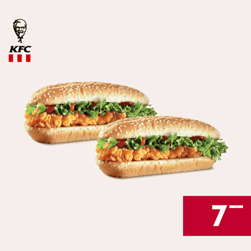 Kupon KFC - 2 x Longer