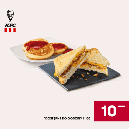 Kupon KFC - Tost + Pancakes