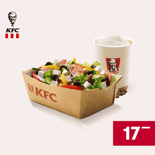 Kupon KFC - Sałatka + Kawa
