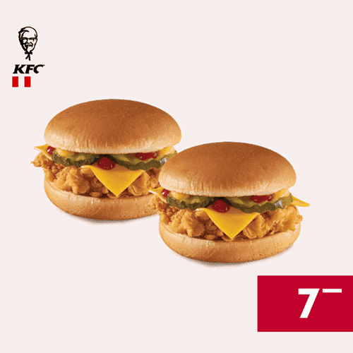 Kupon KFC - 2 x Cheeseburger