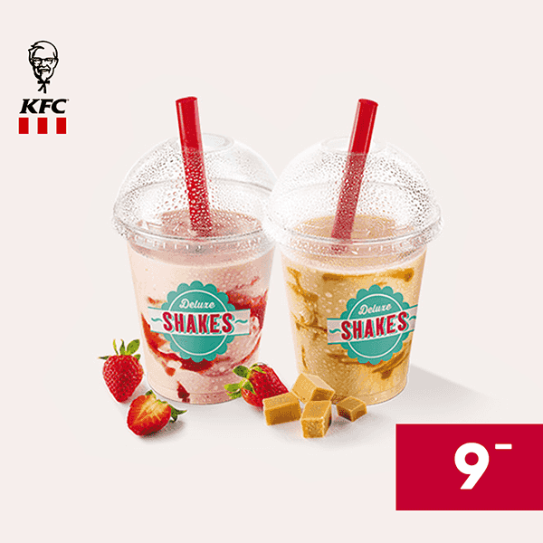 Kupon KFC - 2 x Duży Shake