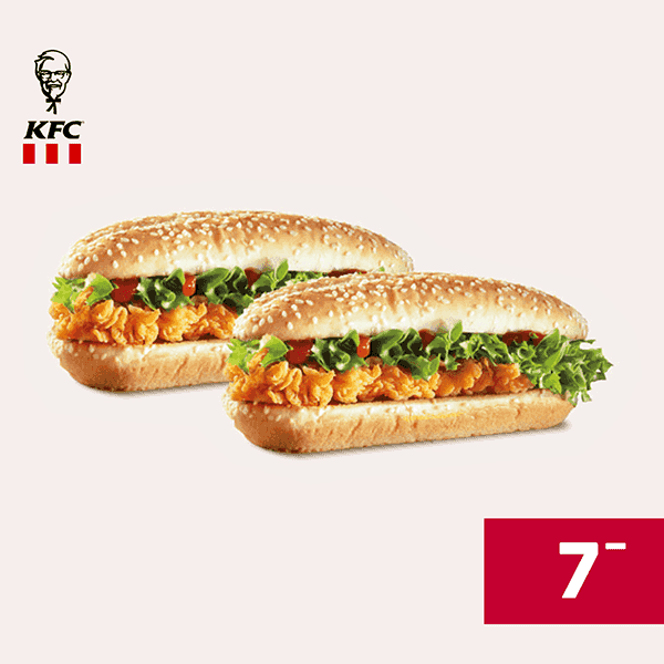 Kupon KFC - 2 x Longer
