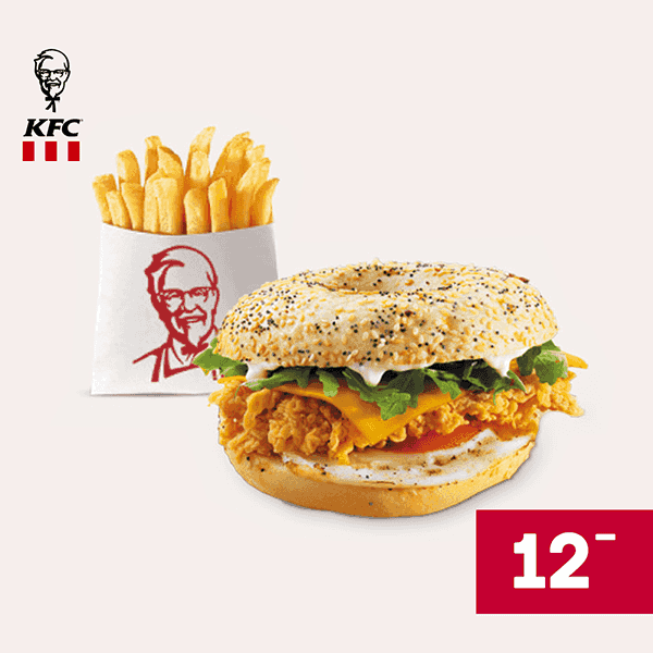 Kupon KFC - Bajgel + Frytki