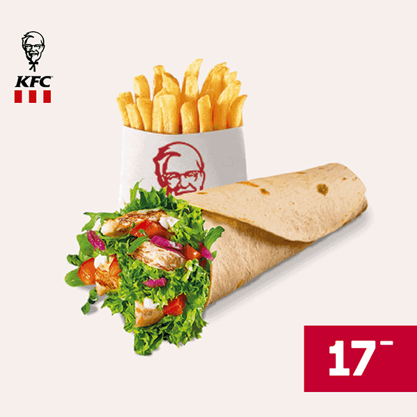 Kupon KFC - Twister Halloumi + Frytki