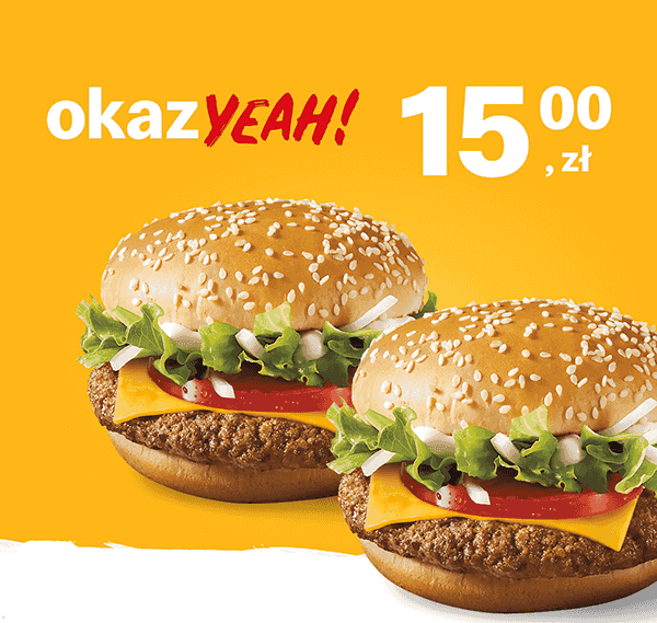 Kupon McDonald's - 2 x WieśMac®
