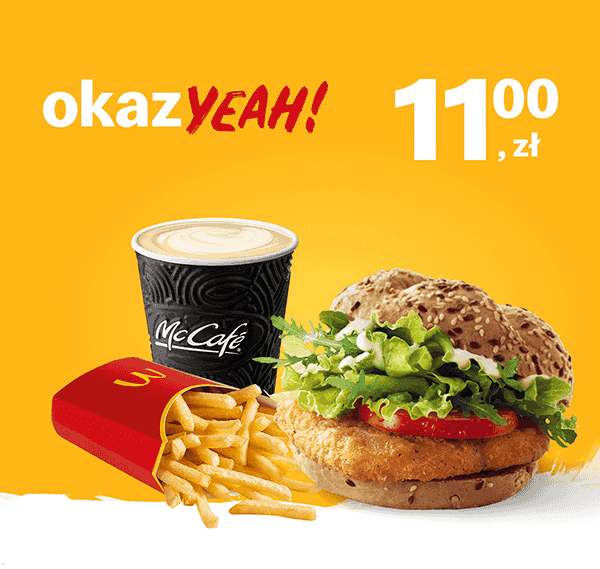 Kupon McDonald's - McZestaw Kajzerka