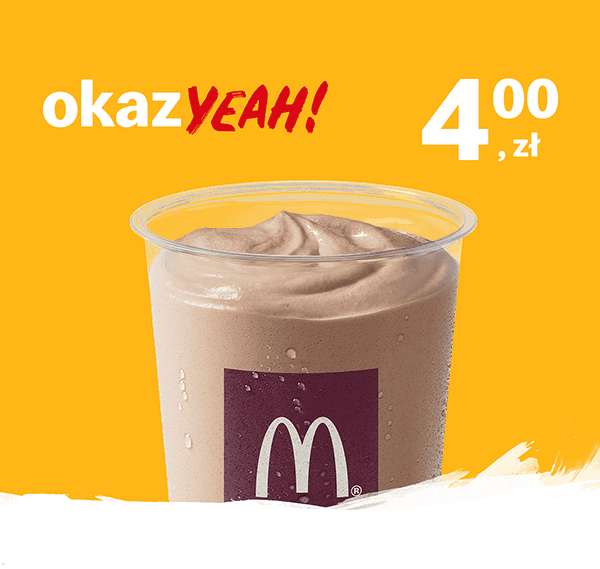 Kupon McDonald's - Duży Shake