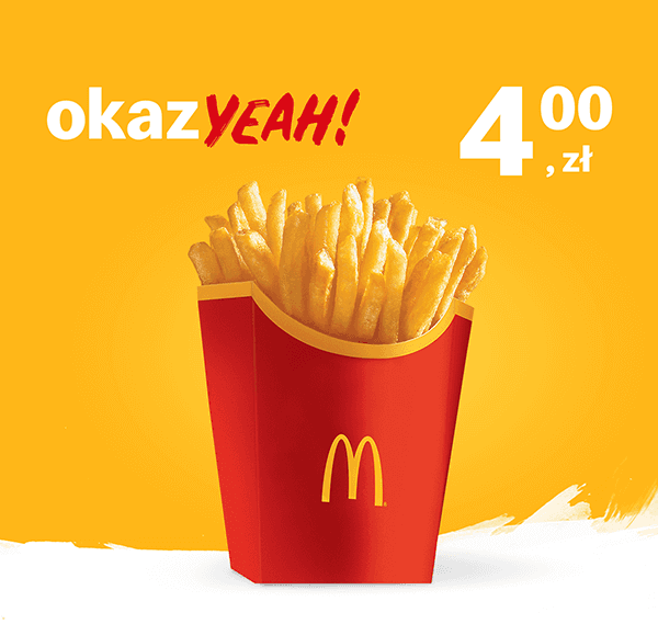 Kupon McDonald's - Średnie frytki