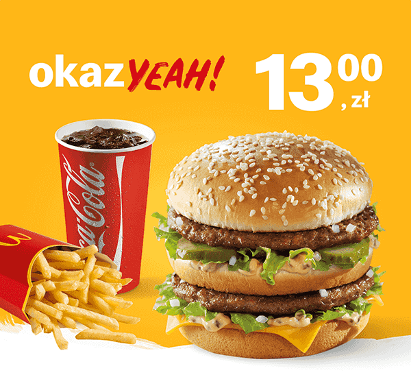Kupon McDonald's - McZestaw Big Mac®