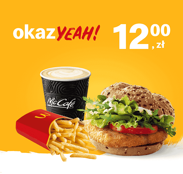 Kupon McDonald's - McZestaw Kajzerka
