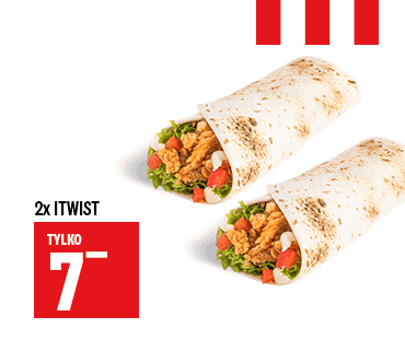 Kupon KFC - 2 x iTwist