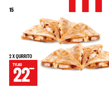 Kupon KFC - 2x Qurrito