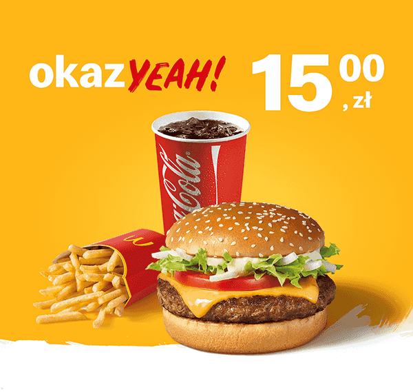 Kupon McDonald's - McZestaw WieśMac®