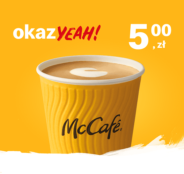 Kupon McDonald's - McCafé® Flat White 300 ml