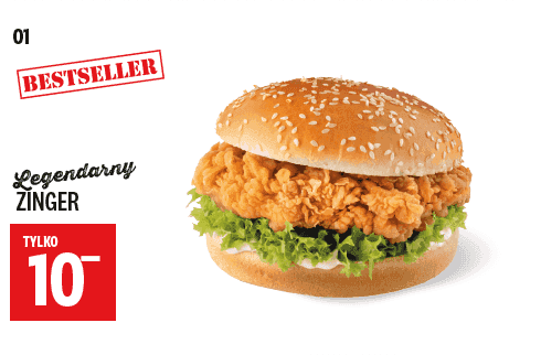 Kupon KFC - Zinger