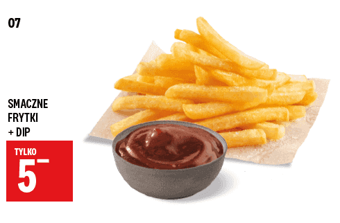 Kupon KFC - Frytki + Dip