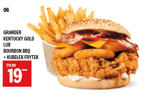 Kupon KFC - Kentucky Gold + Kubełek Frytek