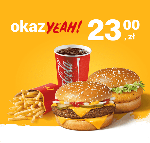 Kupon McDonald's - McZestaw McRoyal® + McChicken®