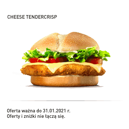 Kupon Burger King - 14 | Cheese Tendercrisp
