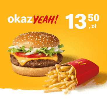 Kupon McDonald's - WieśMac® + Średnie frytki