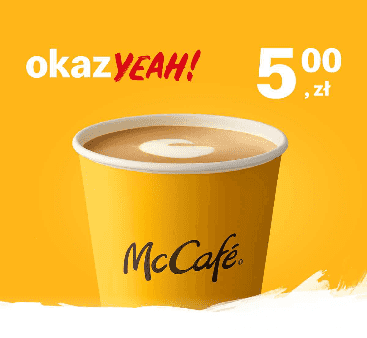Kupon McDonald's - McCafé® Flat White 300 ml