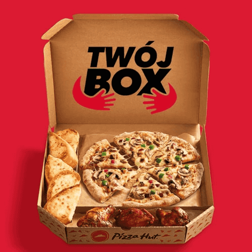 Kupon Pizza Hut - Twój Box - Dowolny smak pizzy