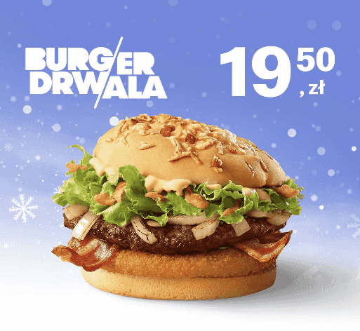 Kupon McDonald's - Burger Drwala z Grillowaną Cebulą