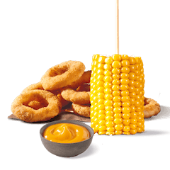 Kupon KFC - Kukurydza, Onion Rings, Dip
