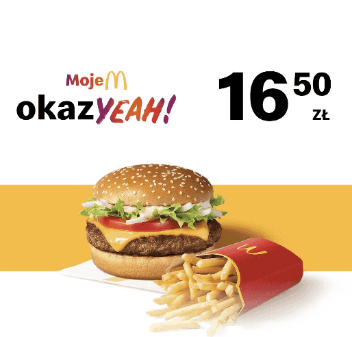 Kupon McDonald's - WieśMac + średnie frytki