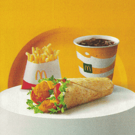 Kupon McDonald's - 3 | McWrap® Klasyczny + małe frytki + mały napój
