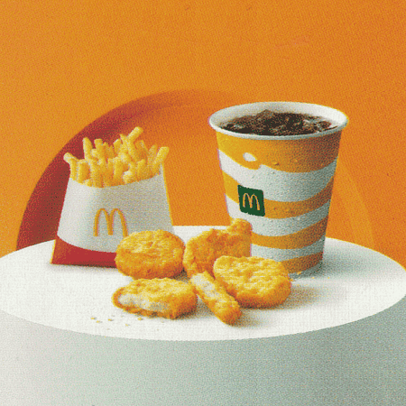 Kupon McDonald's - 5 | Kurczak McNuggets® 4 szt. + małe frytki + mały napój